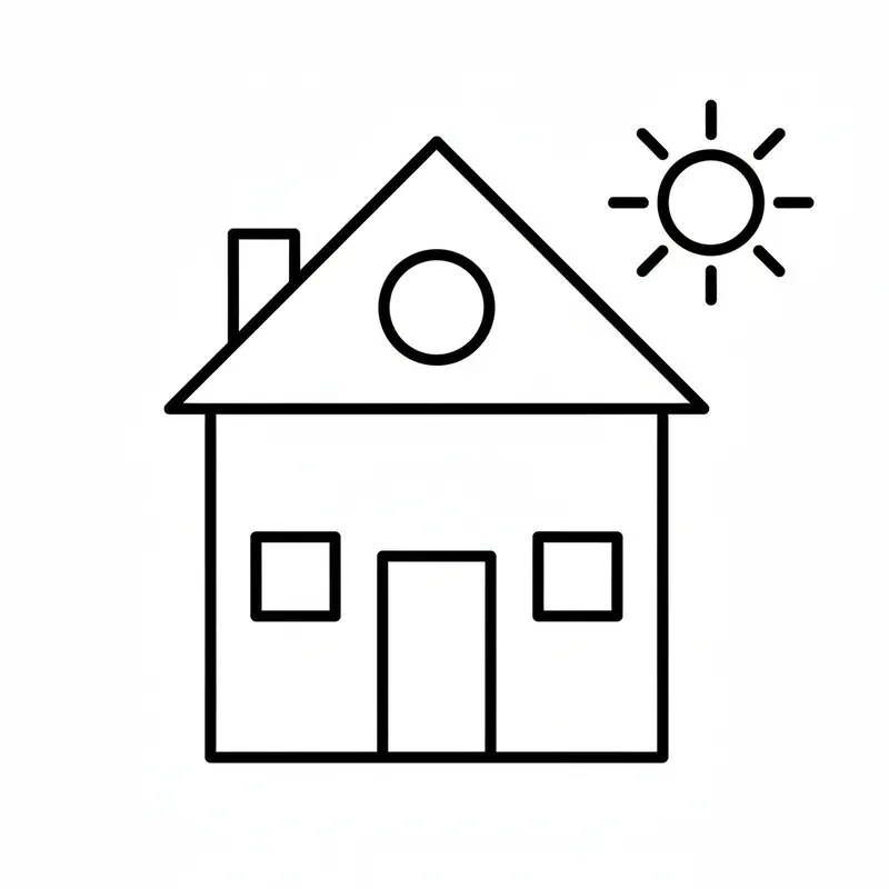Color By Shape Pages For Kids
