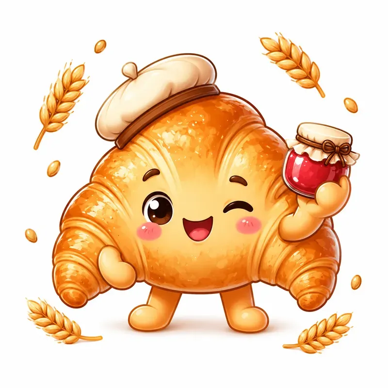 Cute Breakfast Mascot Creators
