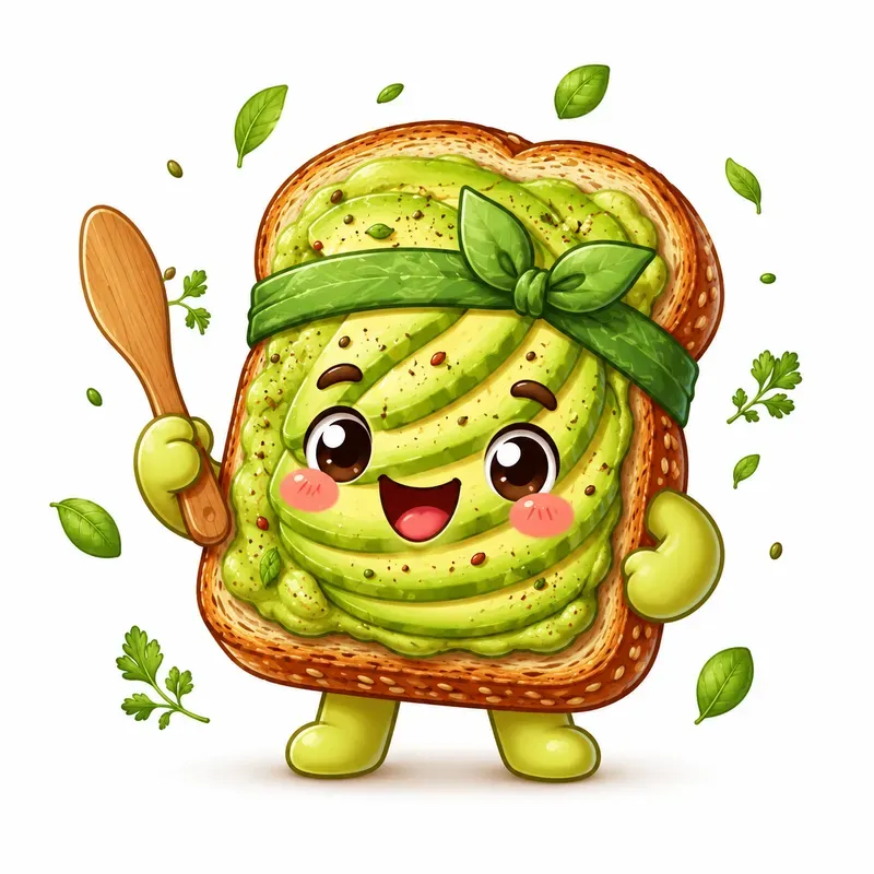 Cute Breakfast Mascot Creators