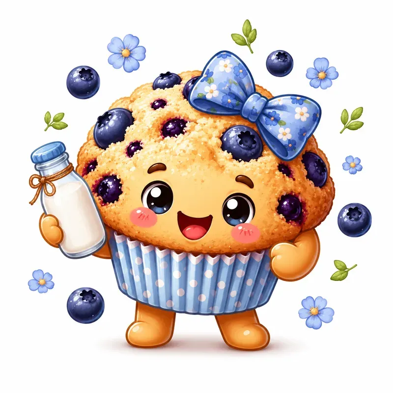 Cute Breakfast Mascot Creators