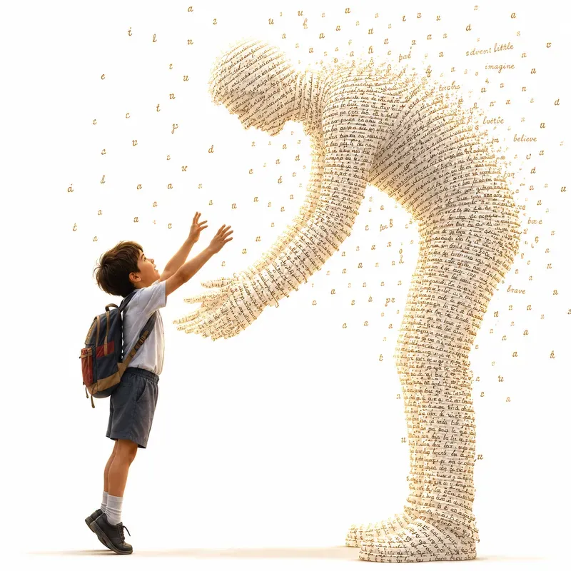 Hugging Words Art