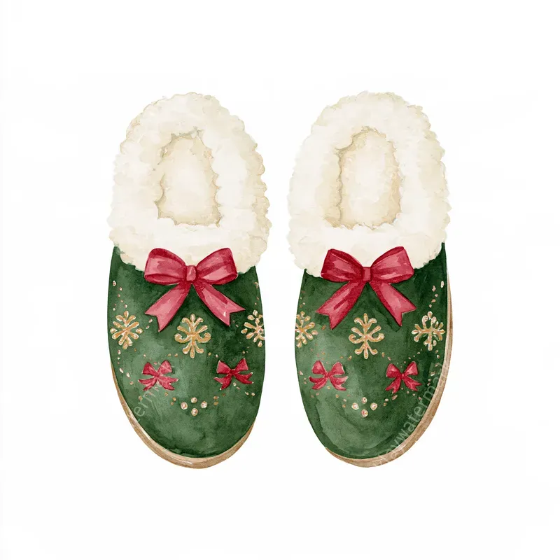Christmas Pajama Party Watercolors