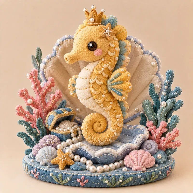 Ocean Depths Plushies Underwater Art