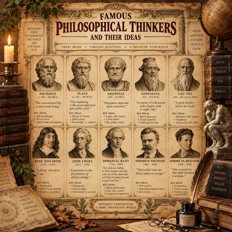 Vintage Literary Study Posters