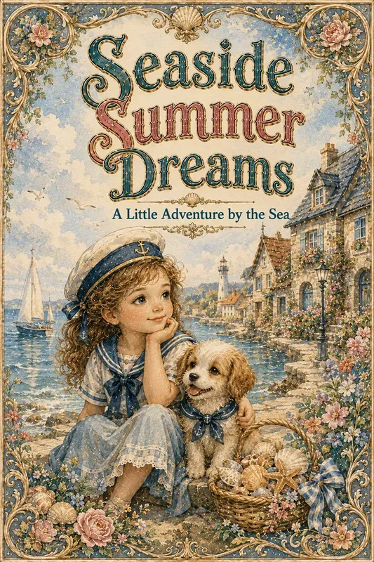 Whimsical Vintage Storybook Covers