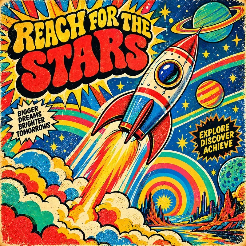 Retro Pop Explosion Posters