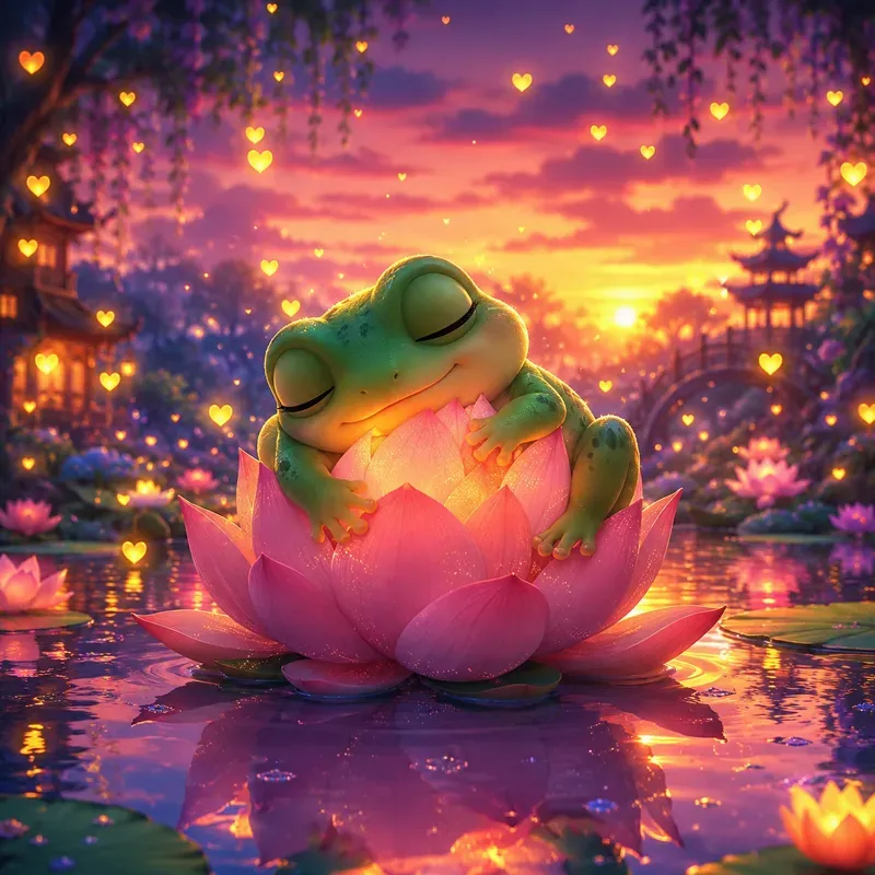 Whimsical Frog Fantasies