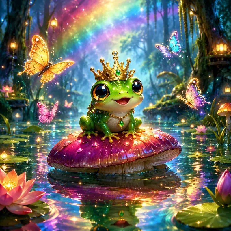 Whimsical Frog Fantasies