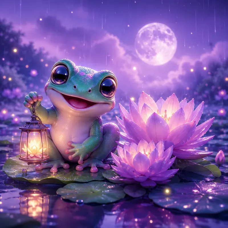 Whimsical Frog Fantasies