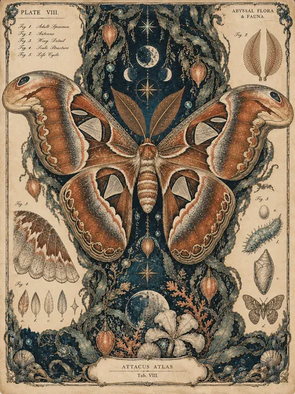 Abyssal Antique Encyclopedia Art
