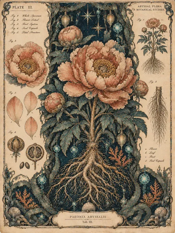 Abyssal Antique Encyclopedia Art
