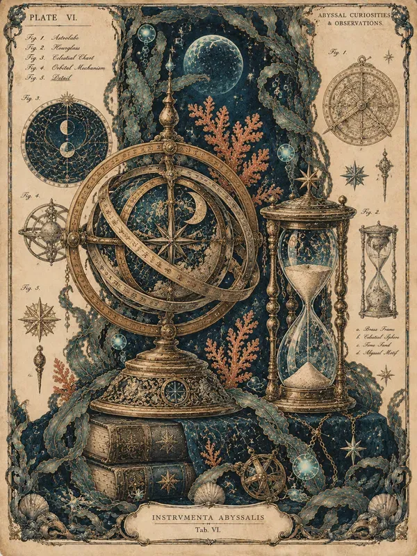 Abyssal Antique Encyclopedia Art