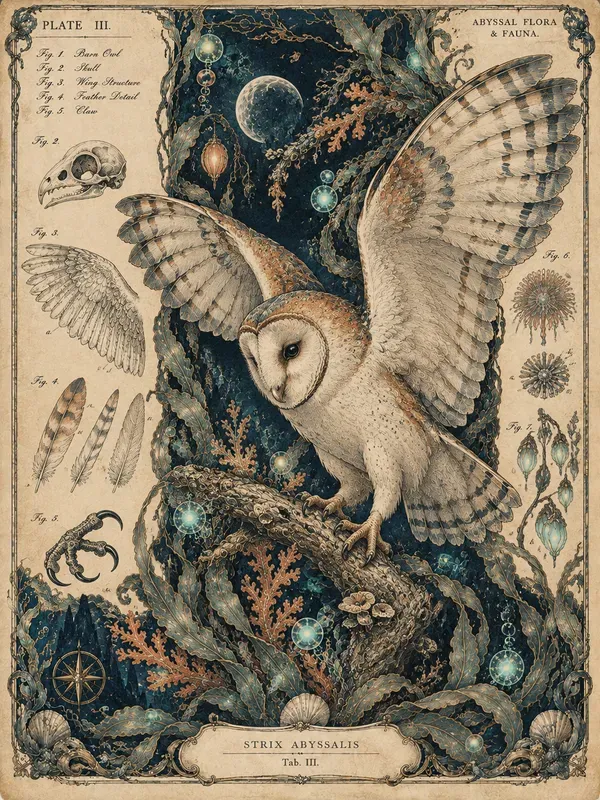 Abyssal Antique Encyclopedia Art