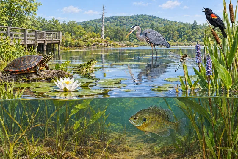 Nature Trail Interpretive Sign Art