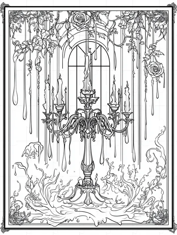 Gothic Coloring Book Creators