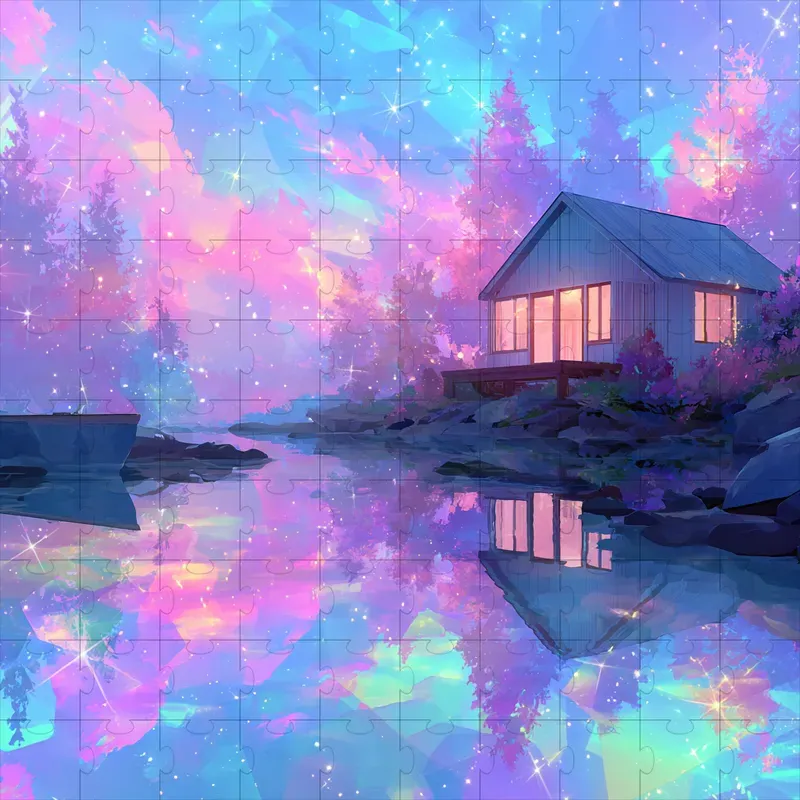 Iridescent Pastel Fantasy Dream Art