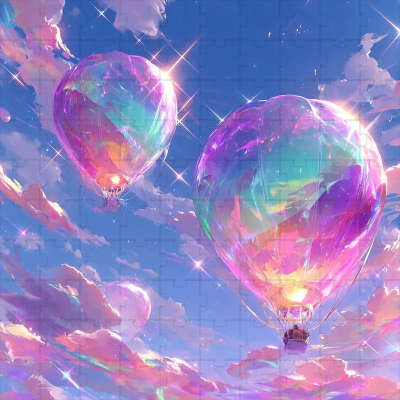 Iridescent Pastel Fantasy Dream Art