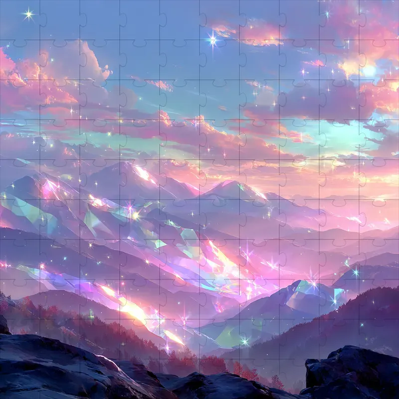 Iridescent Pastel Fantasy Dream Art
