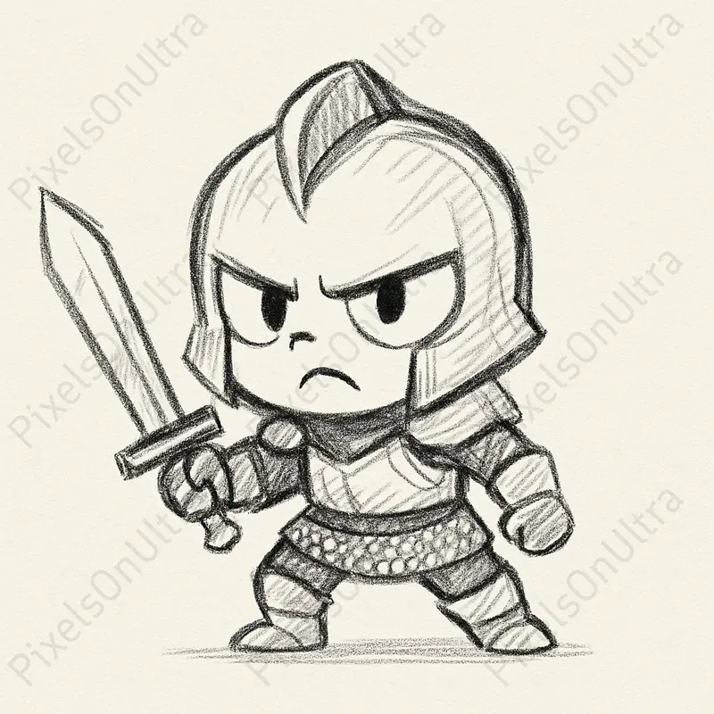 Chibi Character Sketches