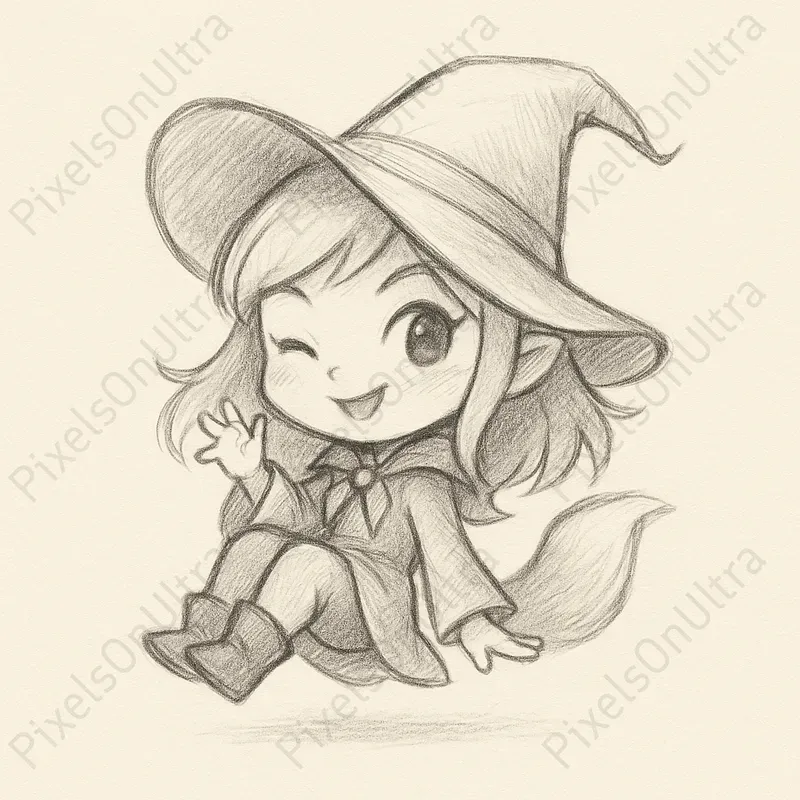 Chibi Character Sketches