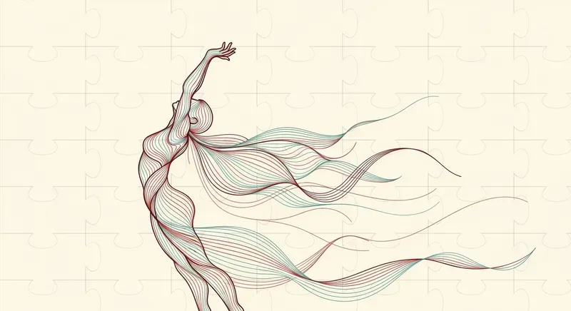 Elegant Abstract Flowing Lines