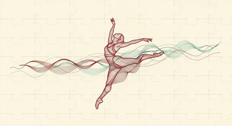 Elegant Abstract Flowing Lines