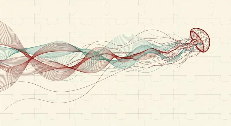 Elegant Abstract Flowing Lines
