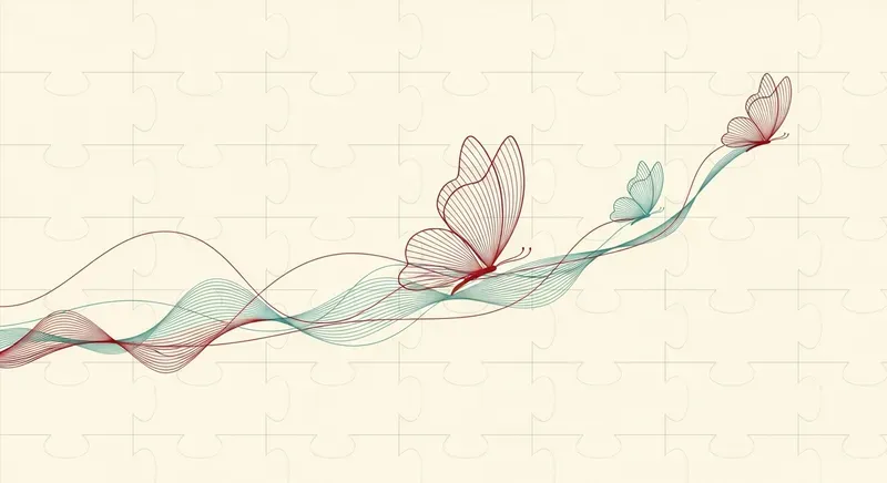 Elegant Abstract Flowing Lines