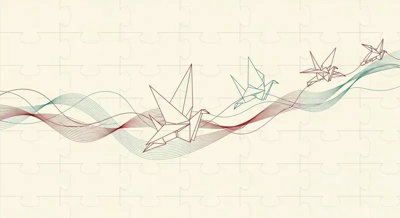 Elegant Abstract Flowing Lines