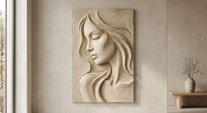 Minimalist 3D Relief Wall Art Prints