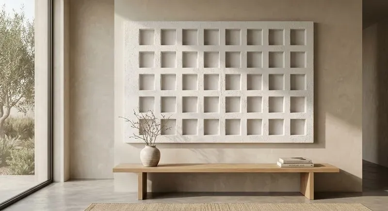 Minimalist 3D Relief Wall Art Prints