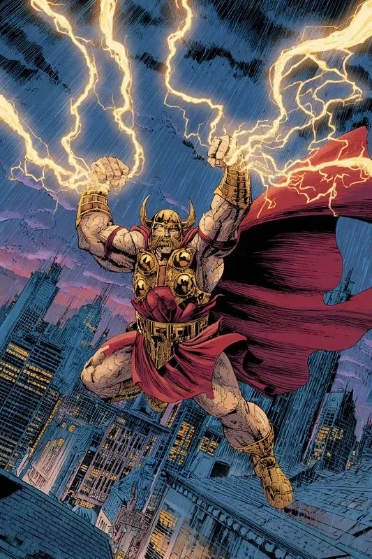 Original Superhero Comic Book Poster Art