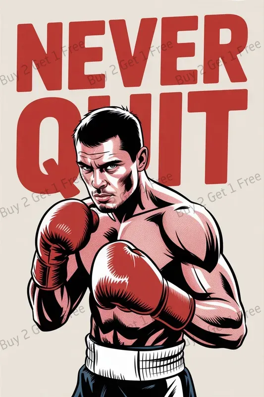 Bold Comic Style Motivational Posters