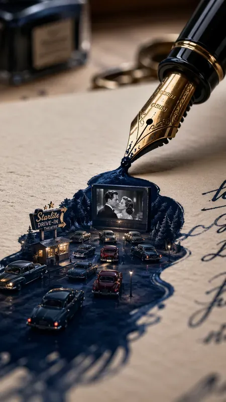 Surreal 3D Ink Miniature Landscapes