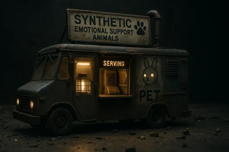 Dystopian Food Truck Dioramas