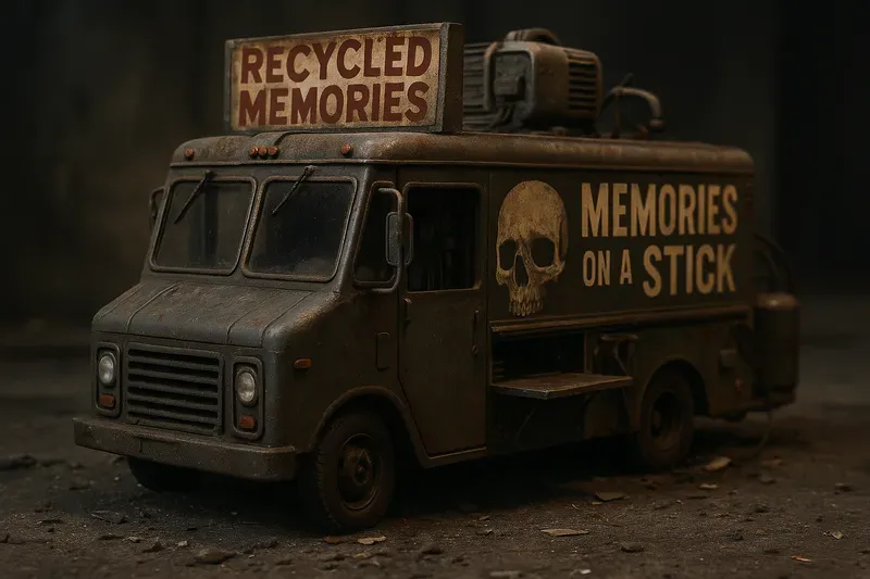 Dystopian Food Truck Dioramas