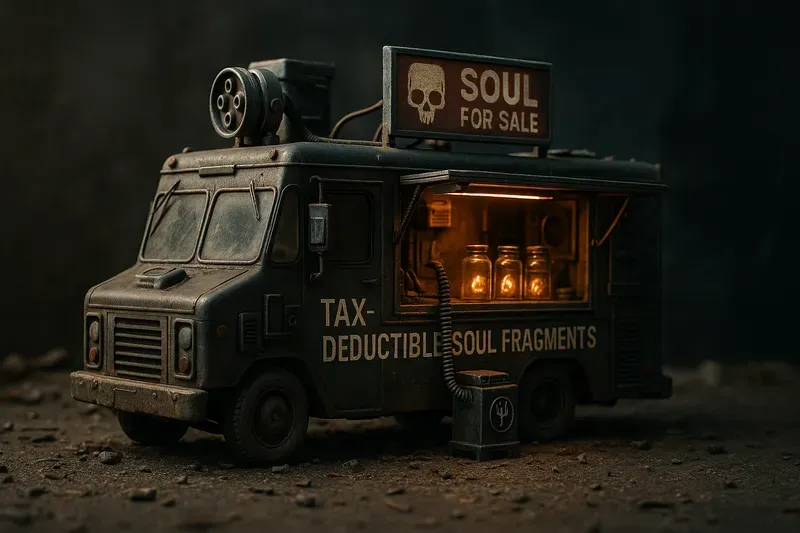 Dystopian Food Truck Dioramas