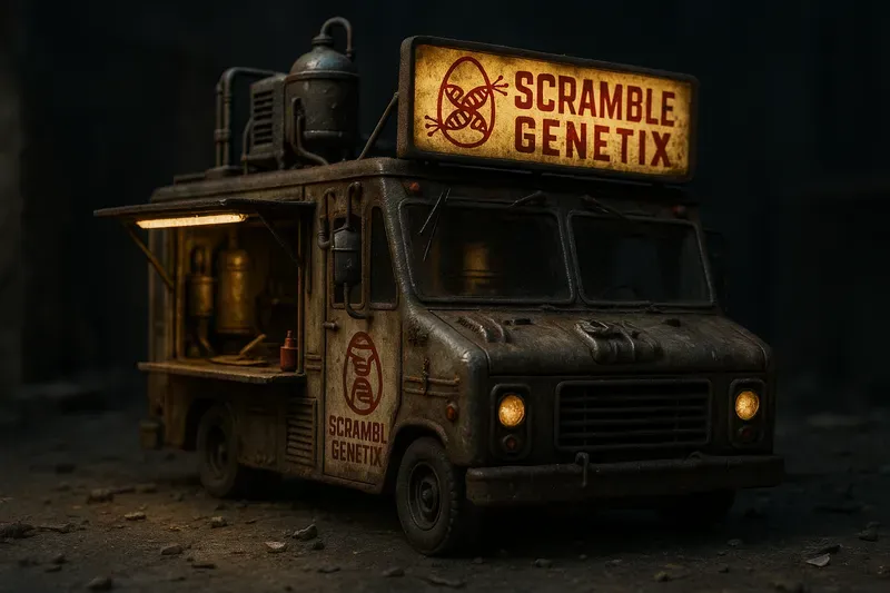 Dystopian Food Truck Dioramas