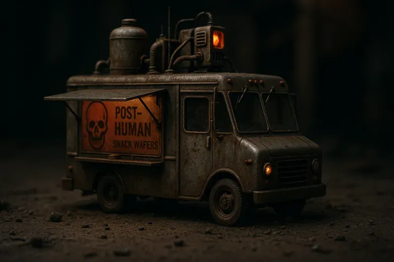 Dystopian Food Truck Dioramas