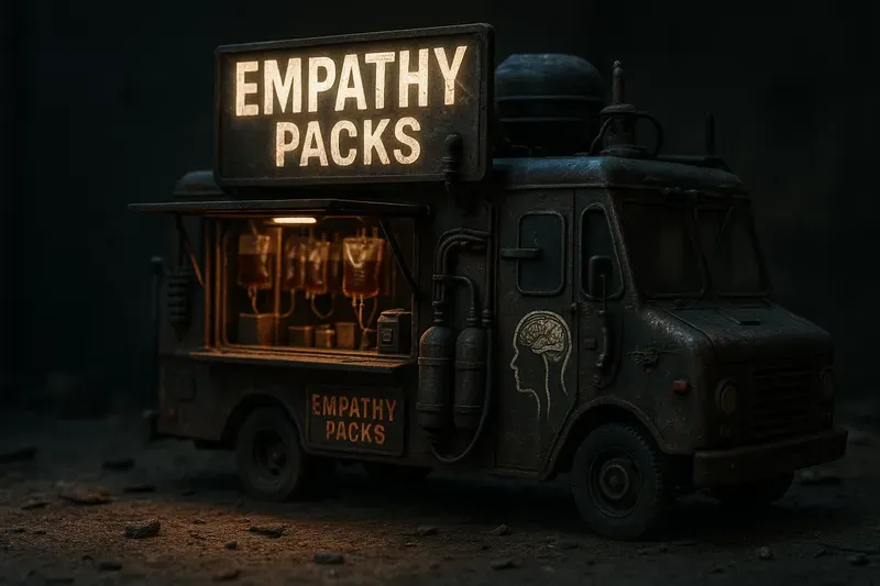 Dystopian Food Truck Dioramas