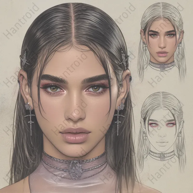 Hyperrealistic Digital People Illustrations