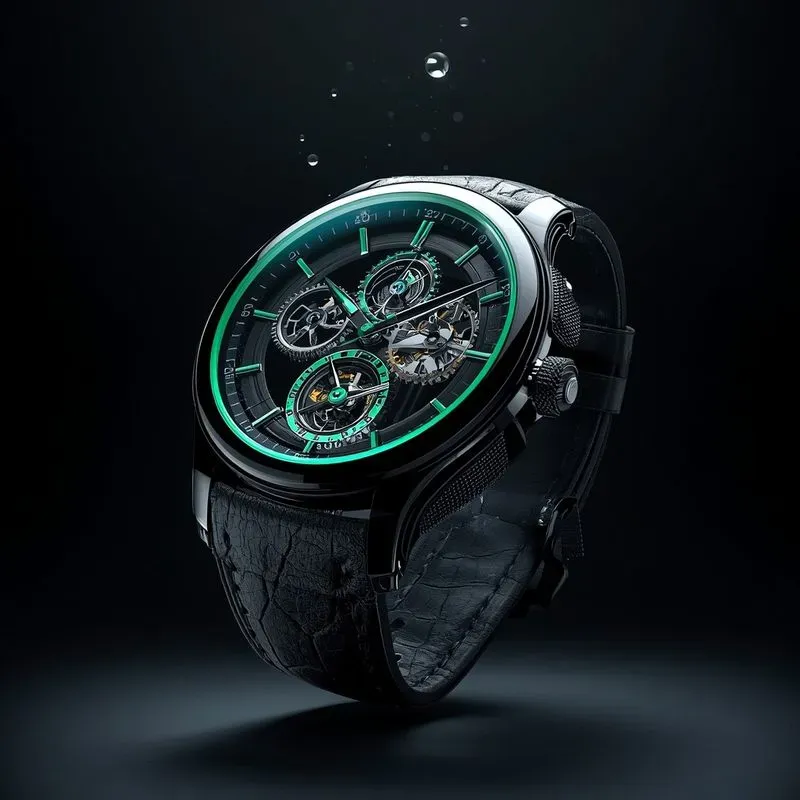 Floating Surreal Luxury Watches
