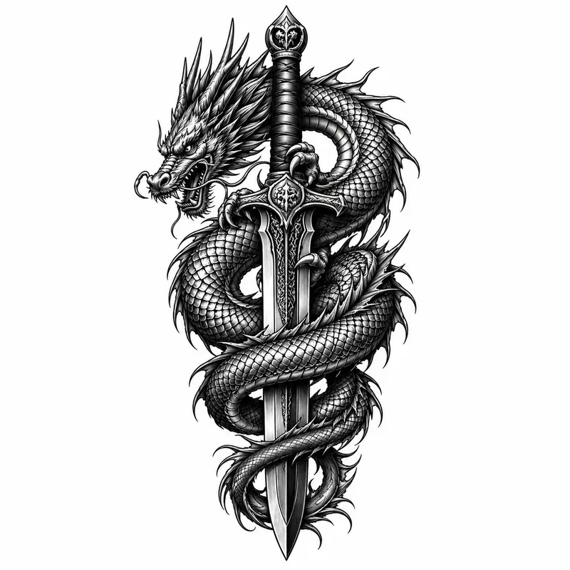 Blackwork Tattoo Designs