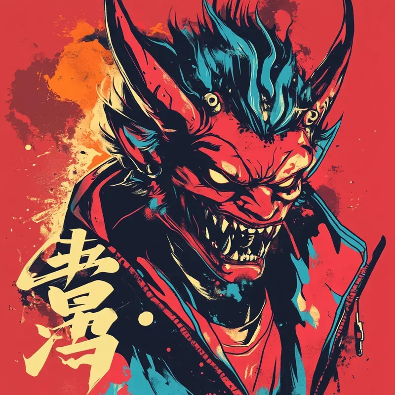 Cool Japanese Anime Manga Tshirts