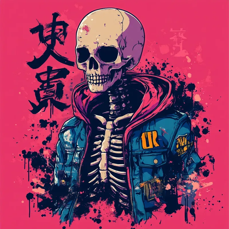 Cool Japanese Anime Manga Tshirts