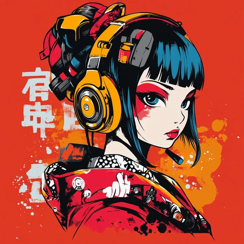 Cool Japanese Anime Manga Tshirts