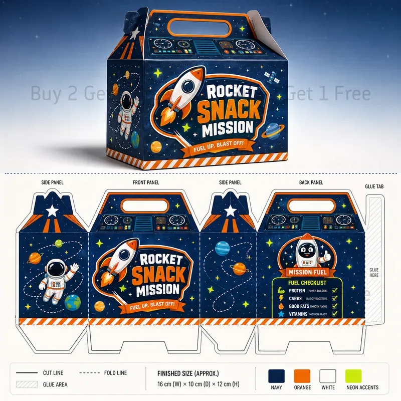 Kids Printable Packaging