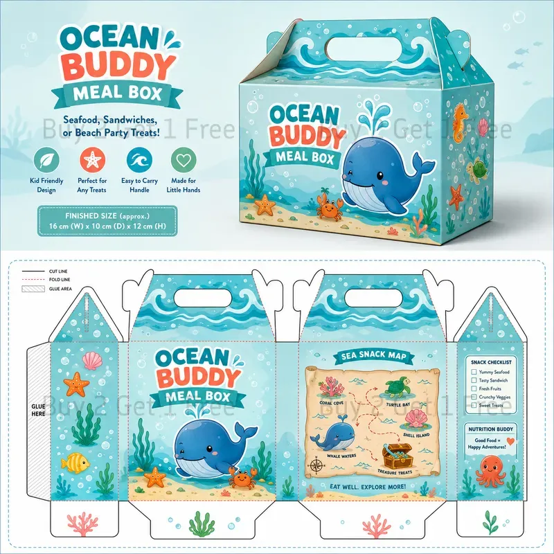 Kids Printable Packaging
