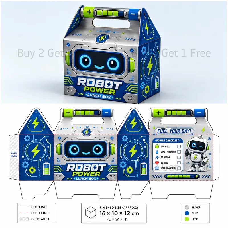 Kids Printable Packaging