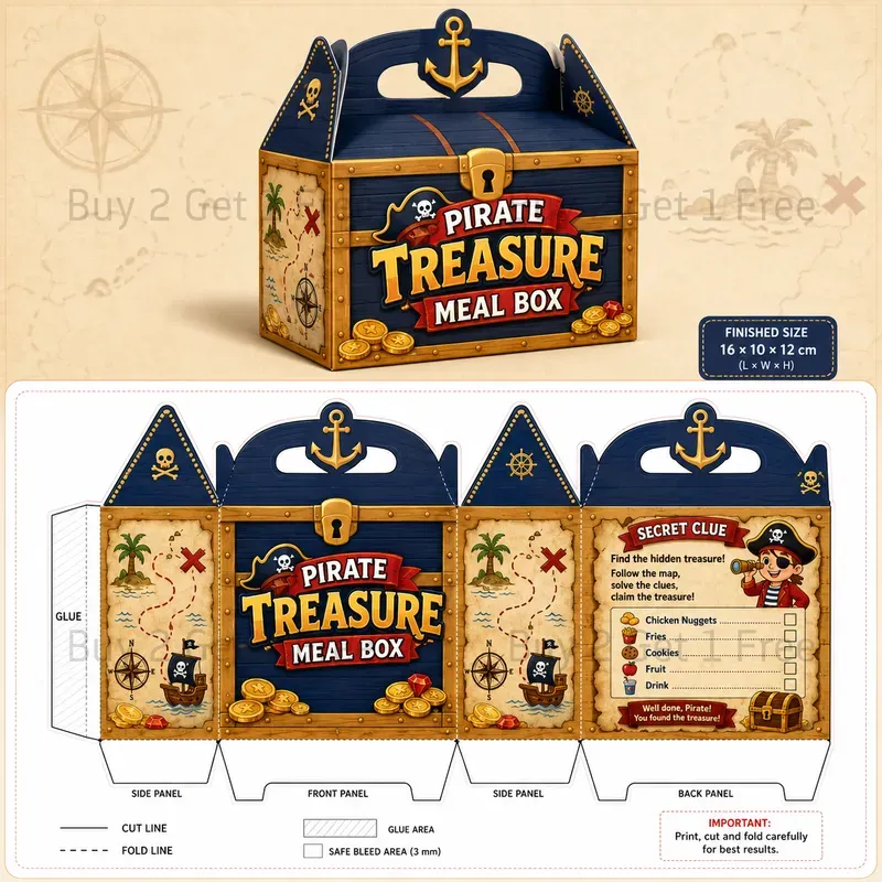 Kids Printable Packaging